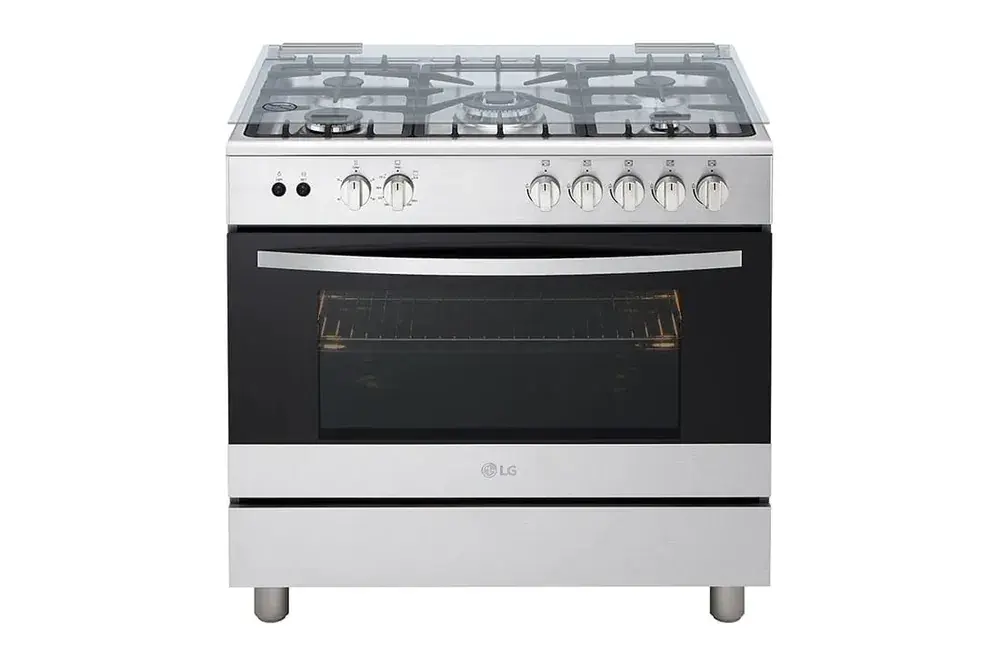 Cuisinière LG 5 feux 90x60 Gris FA415RMA