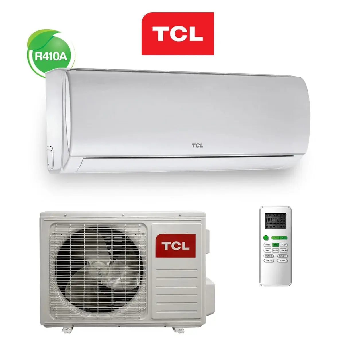 Split TCL 12000BTU 1.5CV Gaz 410