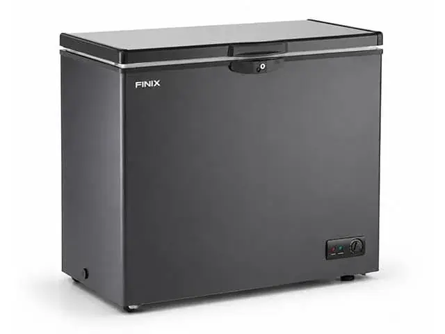 Congélateur Finix Horizontal 400L Gris FIN400